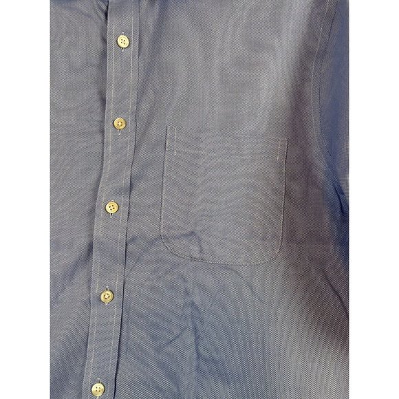charles tyrwhitt men dress shirt jermyn street london Non Iron Classic Fit Blue - Picture 4 of 7